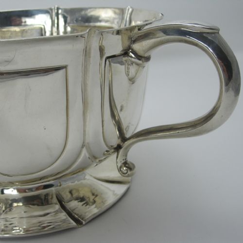 WILLIAM COMYNS SILVER TROPHY OR ROSE BOWL - ADDITIONAL PHOTO 2