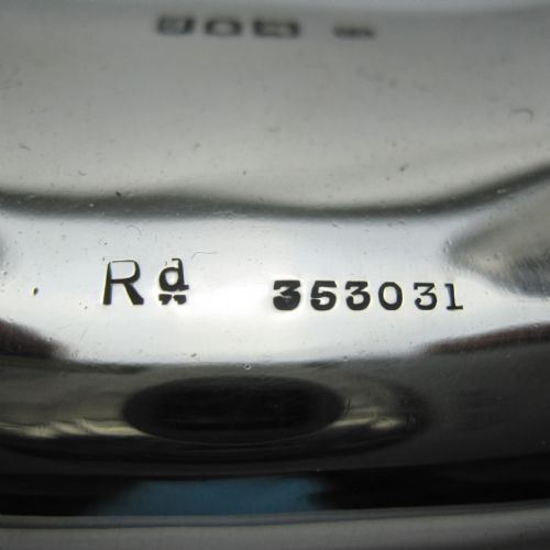 NOVELTY SILVER INK STAND MODELLED AS A MARINE BOLLARD - ADDITIONAL PHOTO 6