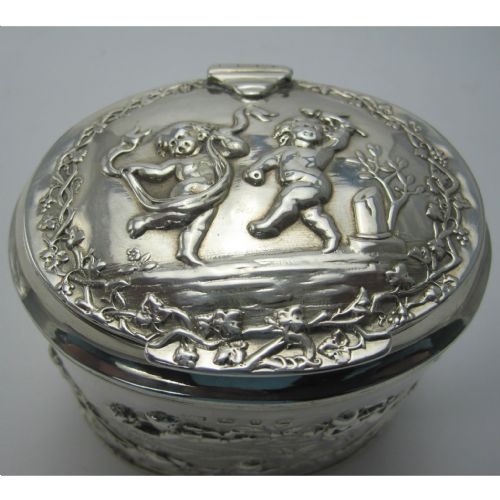 QUALITY LATE VICTORIAN OVAL SILVER TEA CADDY - ADDITIONAL PHOTO 4