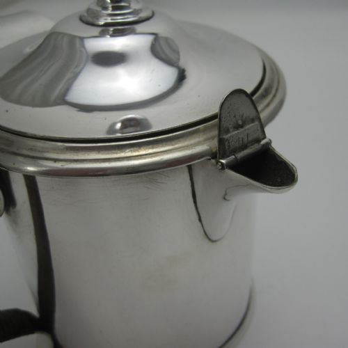 GOOD QUALITY VICTORIAN SILVER PLATED GEORGE III STYLE ARGYLE - ADDITIONAL PHOTO 2