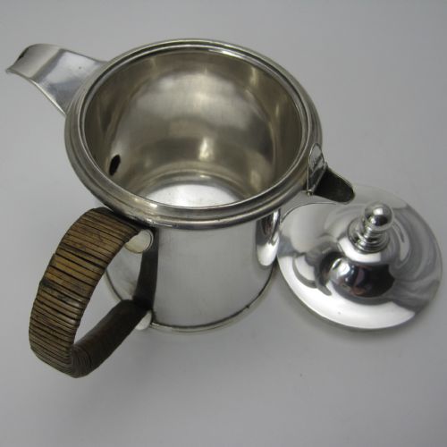 GOOD QUALITY VICTORIAN SILVER PLATED GEORGE III STYLE ARGYLE - ADDITIONAL PHOTO 3