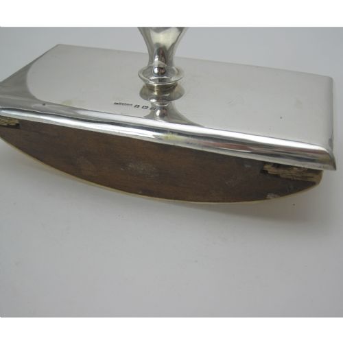 VERY PLAIN SMART LOOKING SILVER BLOTTER - ADDITIONAL PHOTO 3