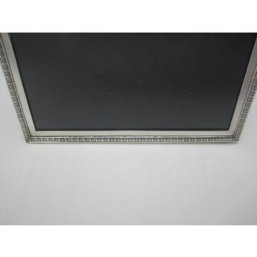 EDWARDIAN CHESTER SILVER PHOTO FRAME WITH EGG AND DART BORDER - ADDITIONAL PHOTO 2