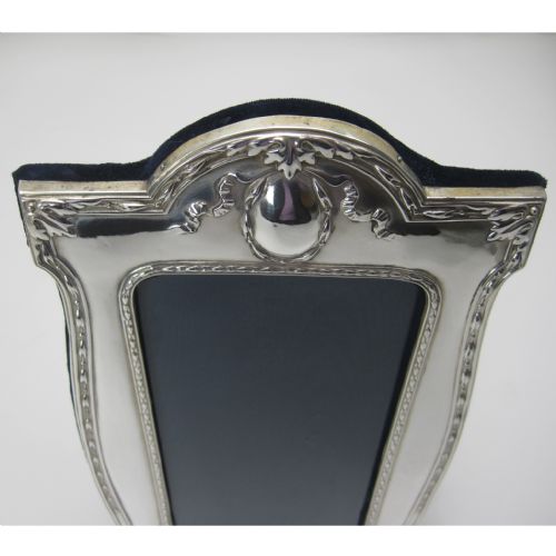 EDWARDIAN SILVER PHOTO FRAME WITH REFURBISHED EASEL BACK - ADDITIONAL PHOTO 1