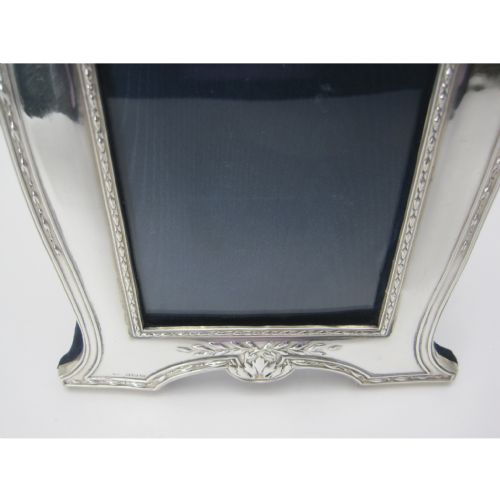 EDWARDIAN SILVER PHOTO FRAME WITH REFURBISHED EASEL BACK - ADDITIONAL PHOTO 2