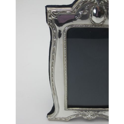 EDWARDIAN SILVER PHOTO FRAME WITH REFURBISHED EASEL BACK - ADDITIONAL PHOTO 3