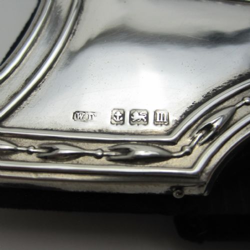 EDWARDIAN SILVER PHOTO FRAME WITH REFURBISHED EASEL BACK - ADDITIONAL PHOTO 4