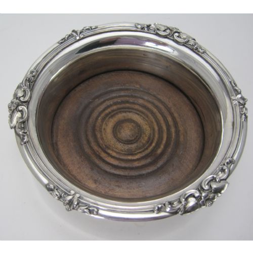 PAIR OF OLD SHEFFIELD PLATE GEORGE III COASTERS - ADDITIONAL PHOTO 1