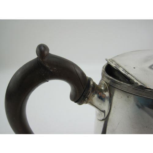 UNUSUAL GEORGIAN OLD SHEFFIELD PLATE ARGYLE STYLE TEA POT - ADDITIONAL PHOTO 5