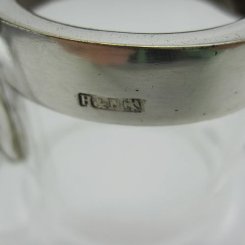PLAIN HUKIN HEATH SILVER PLATED CLARET JUG - ADDITIONAL PHOTO 1