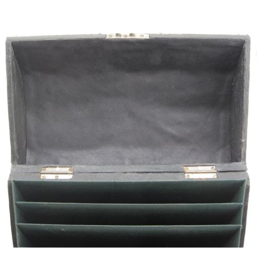 SMART WILLIAM COMYNS EDWARDIAN SILVER DESK STATIONERY BOX - ADDITIONAL PHOTO 2