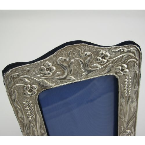 BEAUTIFUL ART NOUVEAU STYLE SILVER PHOTO FRAME - ADDITIONAL PHOTO 1