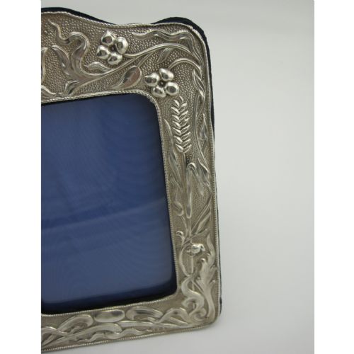 BEAUTIFUL ART NOUVEAU STYLE SILVER PHOTO FRAME - ADDITIONAL PHOTO 2