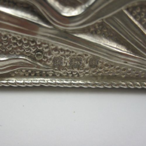 BEAUTIFUL ART NOUVEAU STYLE SILVER PHOTO FRAME - ADDITIONAL PHOTO 4