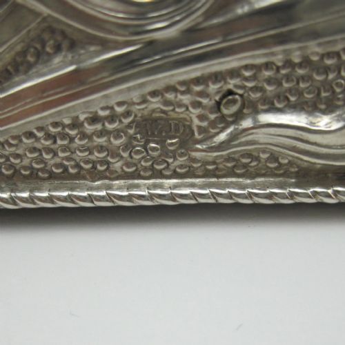 BEAUTIFUL ART NOUVEAU STYLE SILVER PHOTO FRAME - ADDITIONAL PHOTO 5