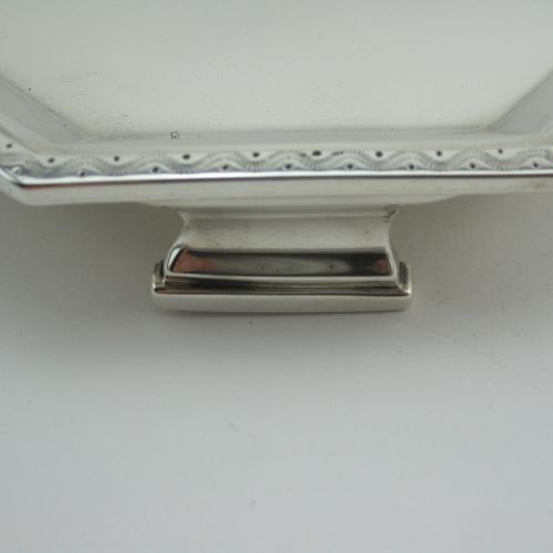 SMART PLAIN GOOD QUALITY SILVER SALVER WITH PLAIN FACE - ADDITIONAL PHOTO 3