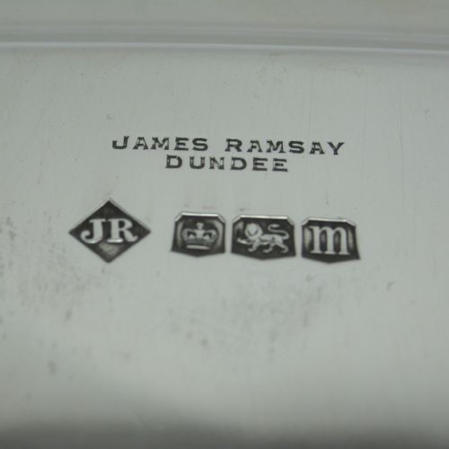 SMART PLAIN GOOD QUALITY SILVER SALVER WITH PLAIN FACE - ADDITIONAL PHOTO 5