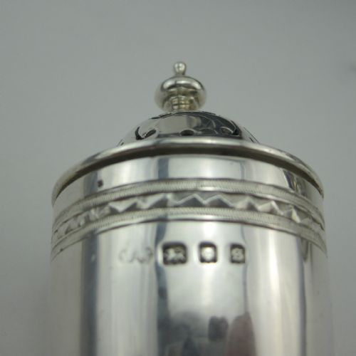 GOOD QUALITY BOXED SILVER CONDIMENT SET - ADDITIONAL PHOTO 4