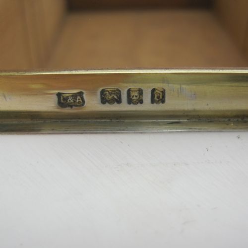 HANDSOME LARGE GOOD QUALITY SILVER CIGAR OR TRINKET BOX - ADDITIONAL PHOTO 4