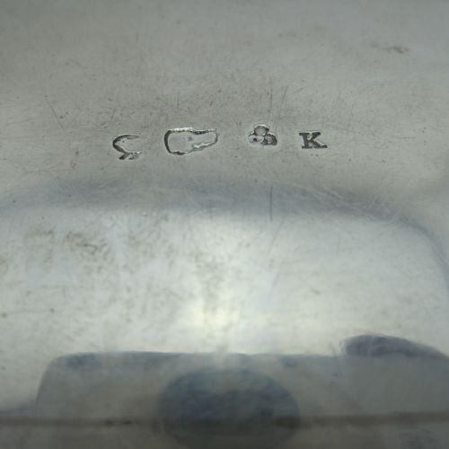 LATE VICTORIAN DUTCH STERLING SILVER BOX - ADDITIONAL PHOTO 4