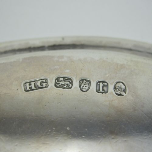 GOOD QUALITY GEORGIAN SILVER SALVER OR TEA POT STAND - ADDITIONAL PHOTO 4