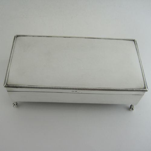 GOOD QUALITY MAPPIN WEBB SILVER JEWELLERY BOX - ADDITIONAL PHOTO 1