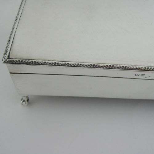 GOOD QUALITY MAPPIN WEBB SILVER JEWELLERY BOX - ADDITIONAL PHOTO 2