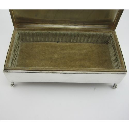 GOOD QUALITY MAPPIN WEBB SILVER JEWELLERY BOX - ADDITIONAL PHOTO 6