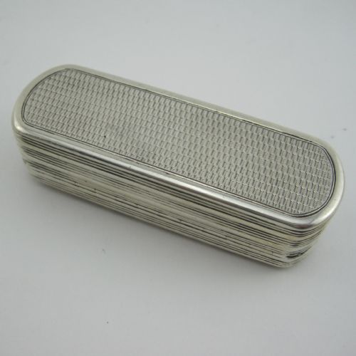 GOOD QUALITY WILLIAM IV SILVER SNUFF BOX - ADDITIONAL PHOTO 3