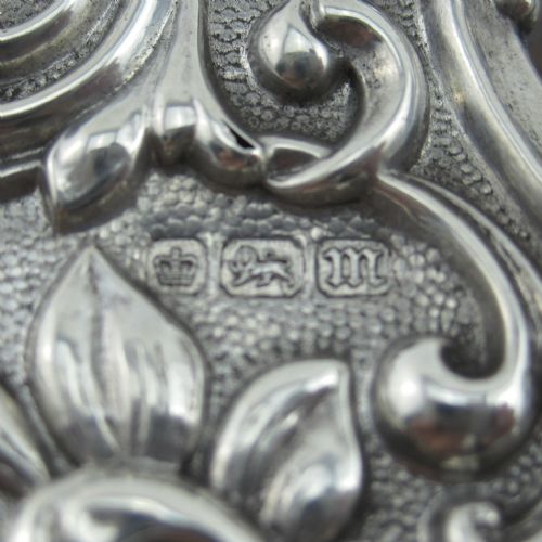 EDWARDIAN SILVER PHOTO FRAME WITH OAK BACK - ADDITIONAL PHOTO 6
