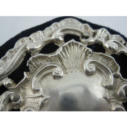 PRETTY LATE VICTORIAN RECTANGULAR SILVER PHOTO FRAME - ADDITIONAL PHOTO 4