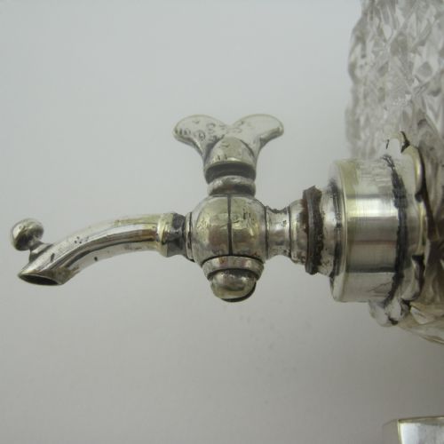 EDWARDIAN MAPPIN WEBB GOOD QUALITY WHISKEY OR SPIRIT BARREL - ADDITIONAL PHOTO 7
