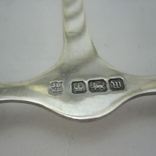 STYLISH PLAIN RECTANGULAR STERLING SILVER TOAST RACK - ADDITIONAL PHOTO 4