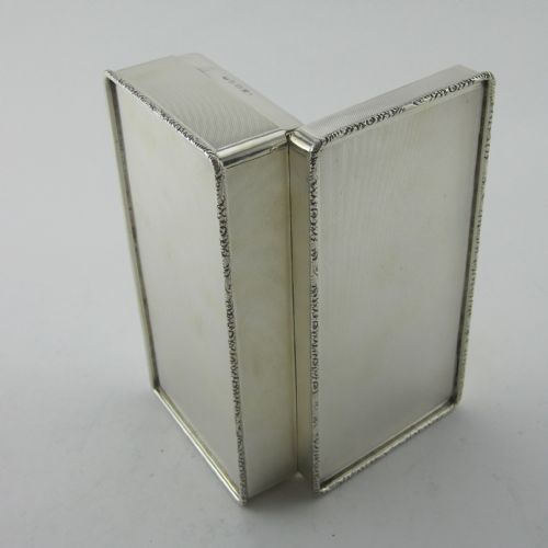 SUPERB QUALITY 495 GRAM STERLING SILVER BOX - ADDITIONAL PHOTO 7
