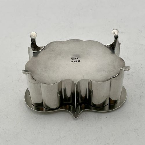GOOD QUALITY STERLING SILVER EDWARDIAN JEWELLERY BOX - ADDITIONAL PHOTO 5
