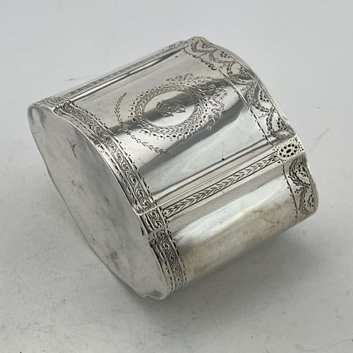 GEORGE III STYLE VICTORIAN STERLING SILVER TEA CADDY - ADDITIONAL PHOTO 7