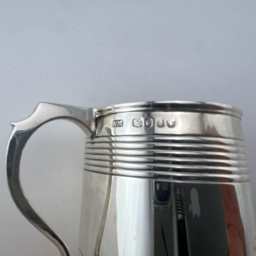 EARLY VICTORIAN GEORGIAN STYLE STERLING SILVER CHRISTENING MUG - ADDITIONAL PHOTO 4