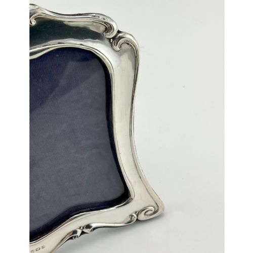 ART NOUVEAU STYLE STERLING SILVER PHOTO FRAME - ADDITIONAL PHOTO 1