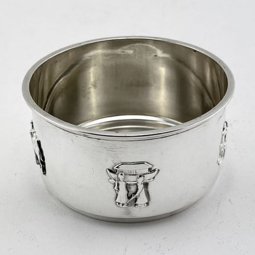 ANTIQUE STERLING SILVER CHILDS BOWL - ADDITIONAL PHOTO 2