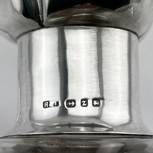 LATE VICTORIAN STERLING SILVER NECKED WHISKY DECANTER - ADDITIONAL PHOTO 5