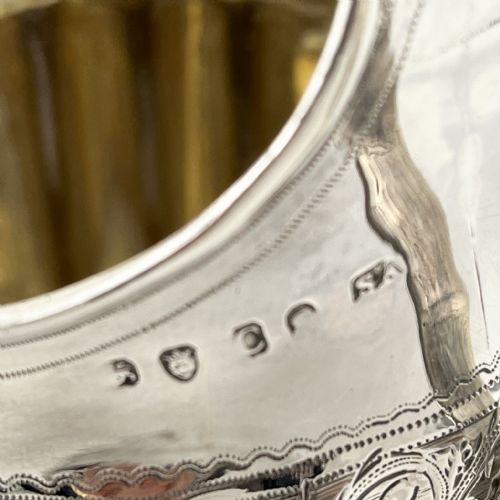 BEAUTIFUL GEORGIAN STERLING SILVER CREAM JUG - ADDITIONAL PHOTO 5