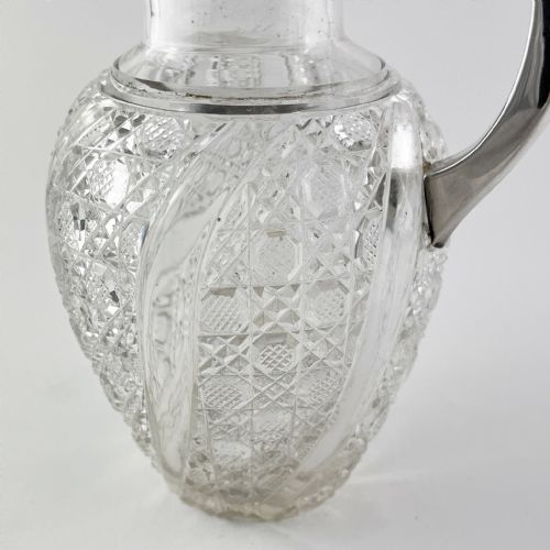 FINE QUALITY VICTORIAN STERLING SILVER CLARET JUG - ADDITIONAL PHOTO 4