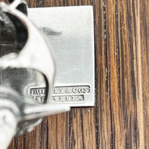 STERLING SILVER DESK PAPER CLIP WITH GALLEON SHIP MOTIF - ADDITIONAL PHOTO 4