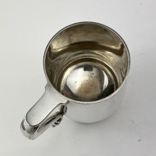 GOOD QUALITY AND GAUGE STERLING SILVER PINT MUG - ADDITIONAL PHOTO 3