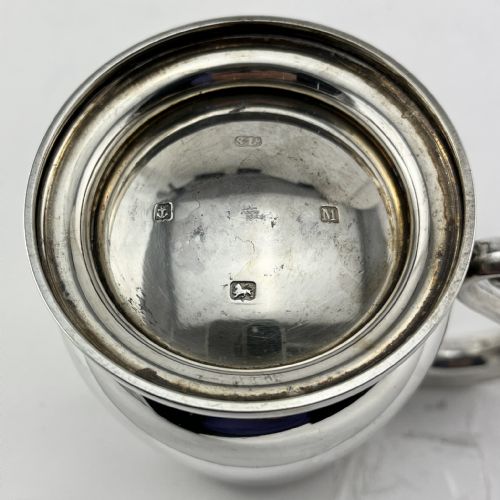 GOOD QUALITY AND GAUGE STERLING SILVER PINT MUG - ADDITIONAL PHOTO 4