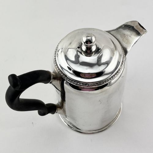 UNUSUAL GEORGIAN STERLING SILVER MATTHEW BOLTON COFFEE BIGGIN - ADDITIONAL PHOTO 5