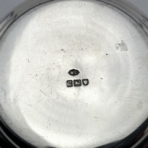 WILLIAM COMYNS STERLING SILVER AND TORTOISESHELL TRINKET BOX - ADDITIONAL PHOTO 2