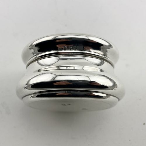 WILLIAM COMYNS STERLING SILVER AND TORTOISESHELL TRINKET BOX - ADDITIONAL PHOTO 4
