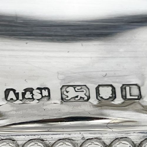 GOOD QUALITY STERLING SILVER MENORAH LAMP - ADDITIONAL PHOTO 6
