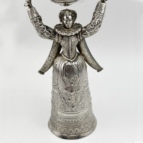BERNARD MULLER STERLING SILVER WAGER OR MARRIAGE CUP - ADDITIONAL PHOTO 2